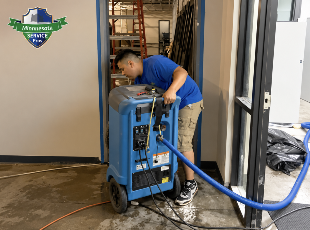 Water Extraction help for property owners in Bloomington, Minnesota